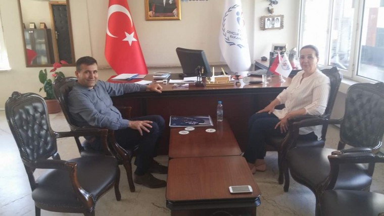 Başkan Güneş Zonguldak Gençlik Hizmetleri ve Spor İl Müdürlüğünde