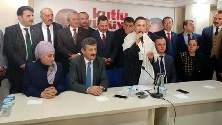 Ak Parti Genel Başkan Yardımcısı Zonguldak İl Başkanlığı'nda