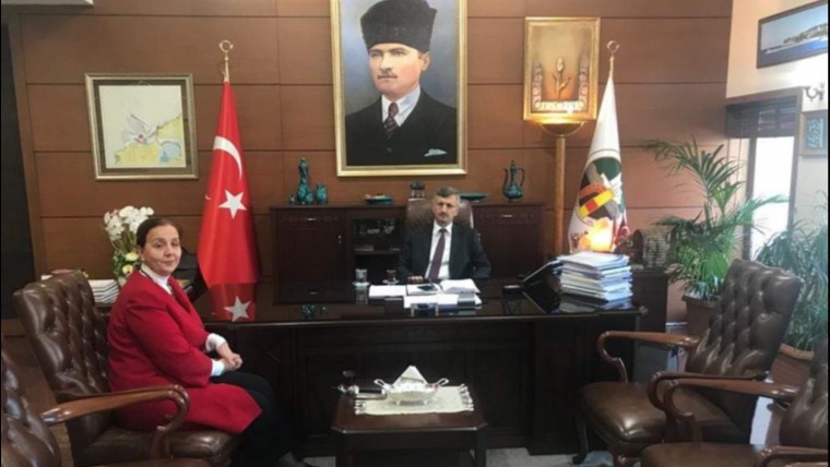 Başkan Güneş, Zonguldak Valisi Sayın Erdoğan Bektaş' ı Ziyaret Etti